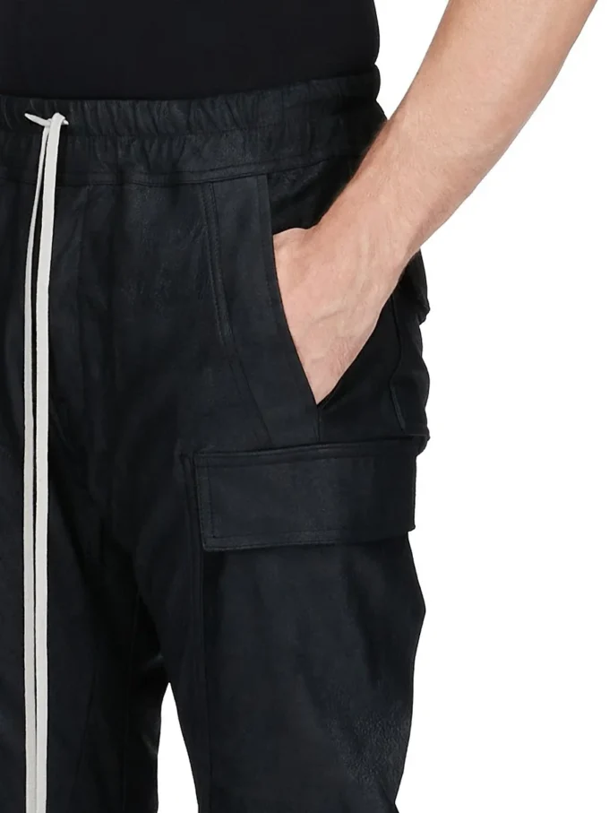 RICK OWENS – SPODNIE RU02E1337LBA-09