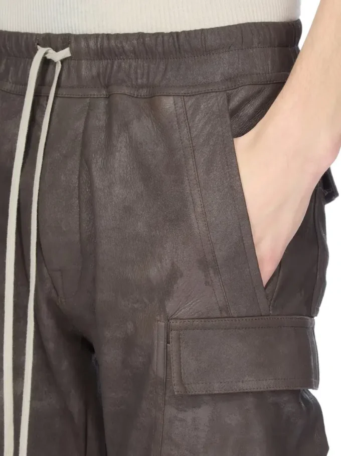 RICK OWENS – SPODNIE RU02E1337LBA-78