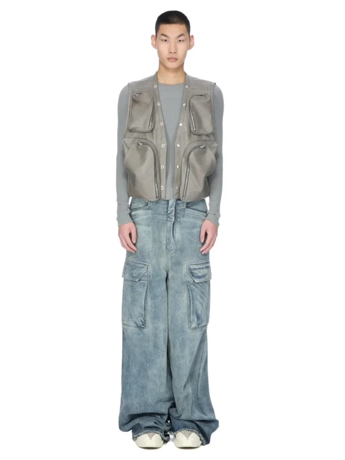 RICK OWENS – SPODNIE RU02E1358DWG-76