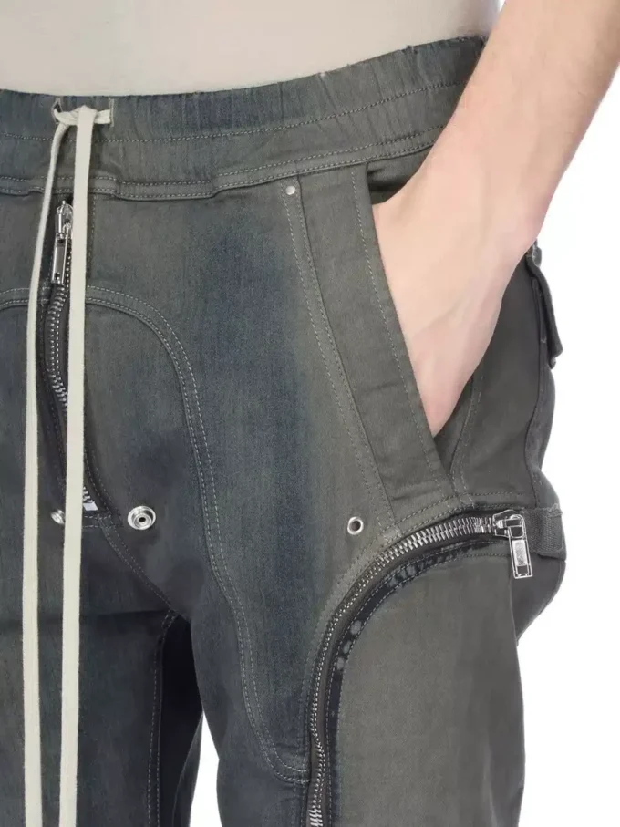 RICK OWENS – SPODNIE RU02E1377SDKDEG-78D