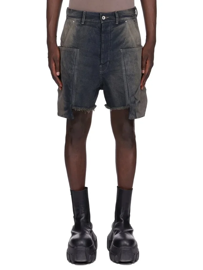 RICK OWENS – SPODNIE RU02E1382DKDEG-78D