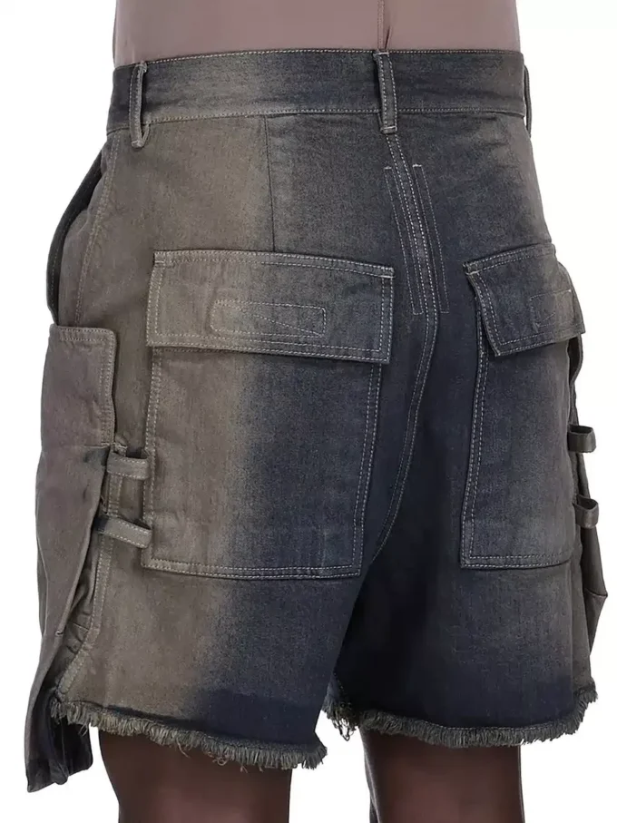RICK OWENS – SPODNIE RU02E1382DKDEG-78D