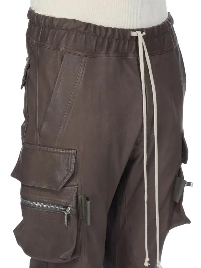 RICK OWENS – SPODNIE RU02E1396LSV-78