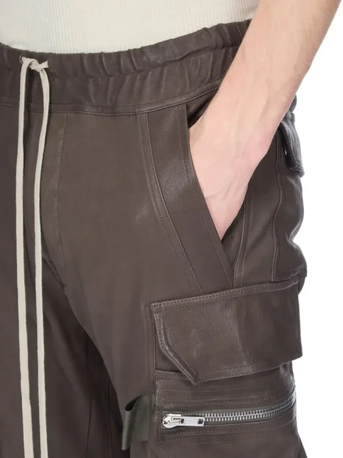 RICK OWENS – SPODNIE RU02E1396LSV-78